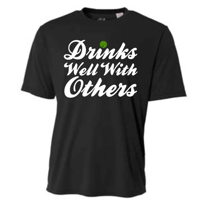 S Well With Others Funny St Patricks Day Meaningful Gift Cooling Performance Crew T-Shirt