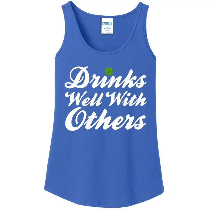 S Well With Others Funny St Patricks Day Meaningful Gift Ladies Essential Tank