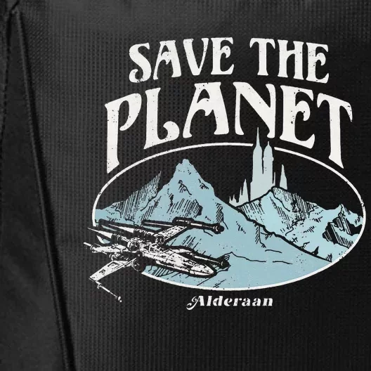 Star Wars X-Wing Save The Planet Alderaan Earth Day City Backpack