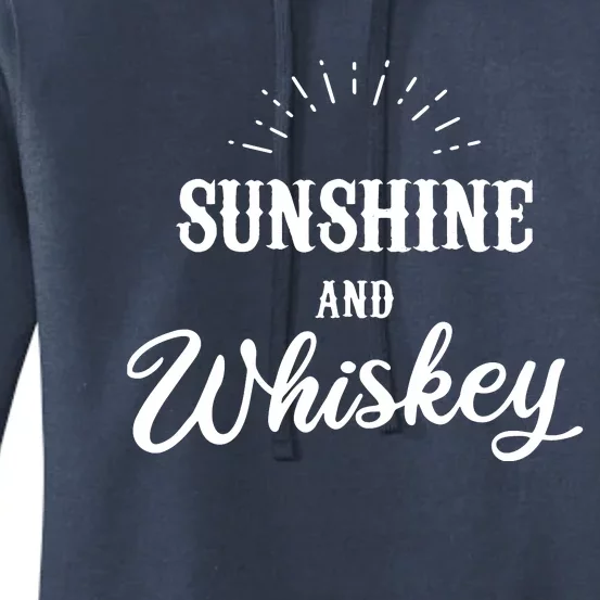 Sunshine Whiskey You Are My Sunshine Vacation Drinking Women's Pullover Hoodie