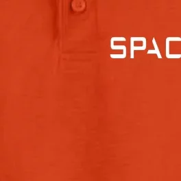 Space X Classic Logo Dry Zone Grid Performance Polo