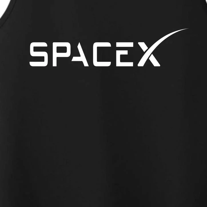 Space X Classic Logo Performance Tank