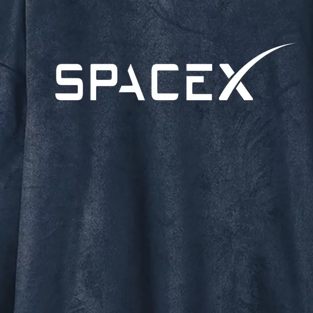 Space X Classic Logo Hooded Wearable Blanket