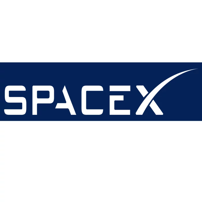 Space X Classic Logo Bumper Sticker