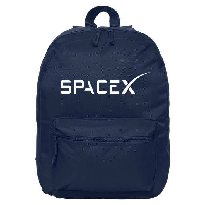 Space X Classic Logo 16 in Basic Backpack