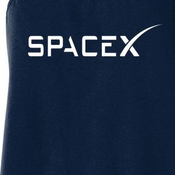 Space X Classic Logo Women's Racerback Tank