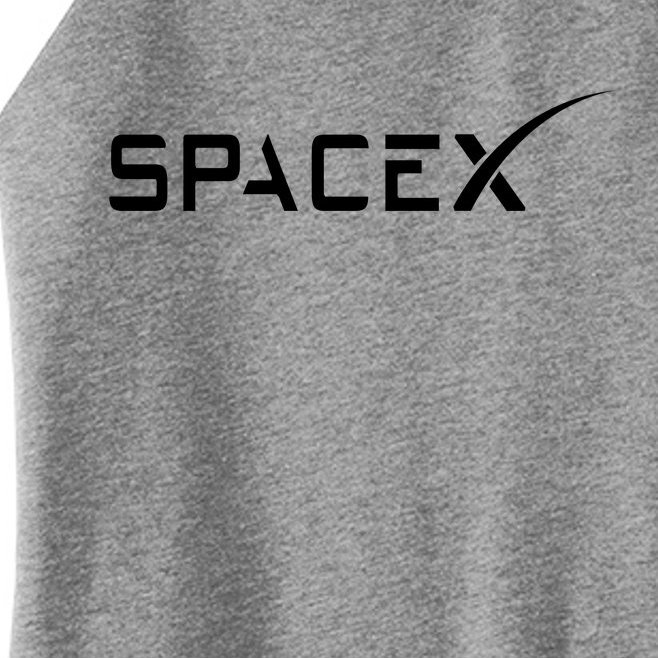 Space X Classic Logo Women’s Perfect Tri Rocker Tank