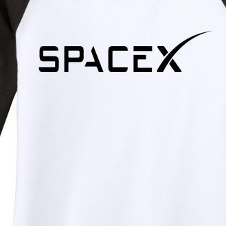 Space X Classic Logo Women’s Tri-Blend 3/4-Sleeve Raglan Shirt