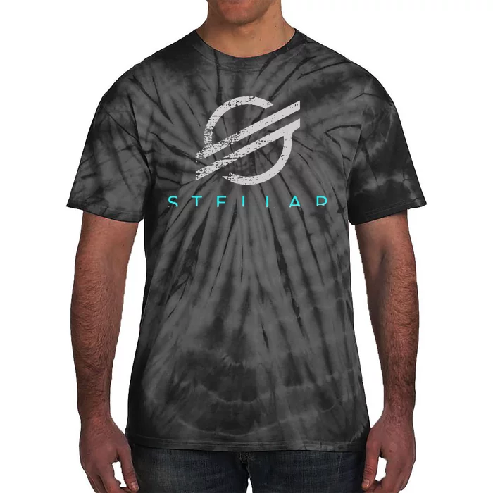 Stellar Xlm Cryptocurrency Tie-Dye T-Shirt