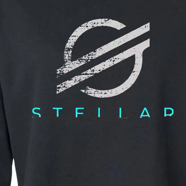 Stellar Xlm Cryptocurrency Cropped Pullover Crew