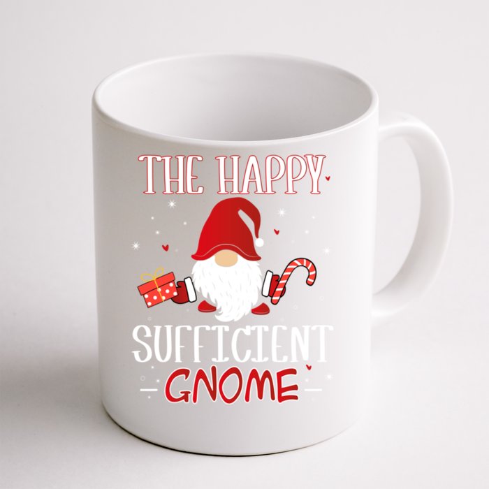 Sufficient Xmas Gnome Christmas Group Costume Gift Front & Back Coffee Mug