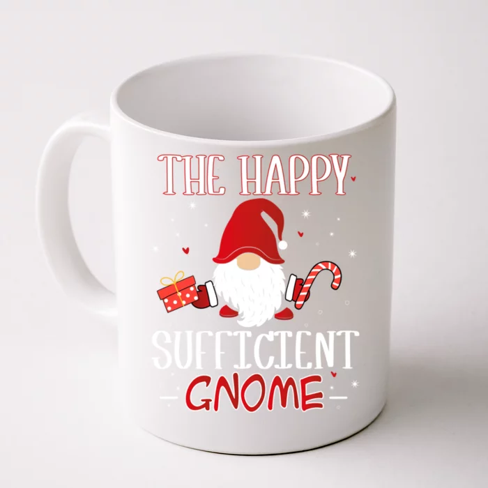 Sufficient Xmas Gnome Christmas Group Costume Gift Front & Back Coffee Mug