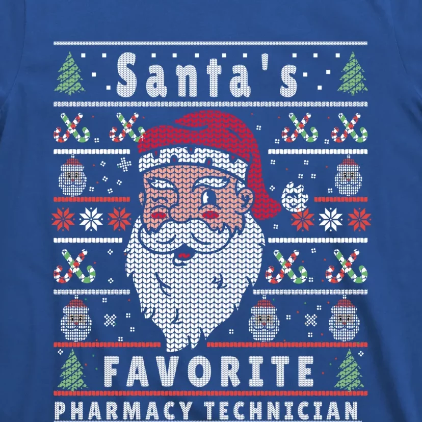 Santas Xmas Ugly Christmas Pharmacytechnician Cute Gift T-Shirt