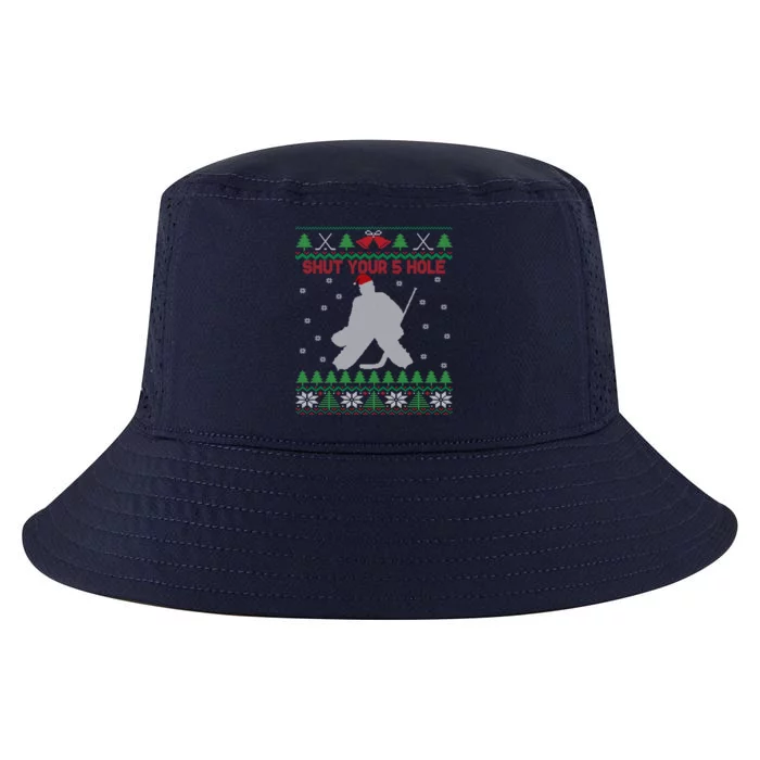 Shut Your 5 Hole Christmas Cool Comfort Performance Bucket Hat