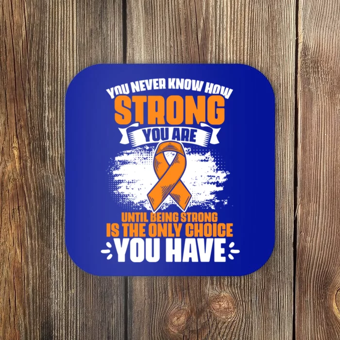 Strong You Are Ms Awareness Multiple Sclerosis Survivor Gift Coaster