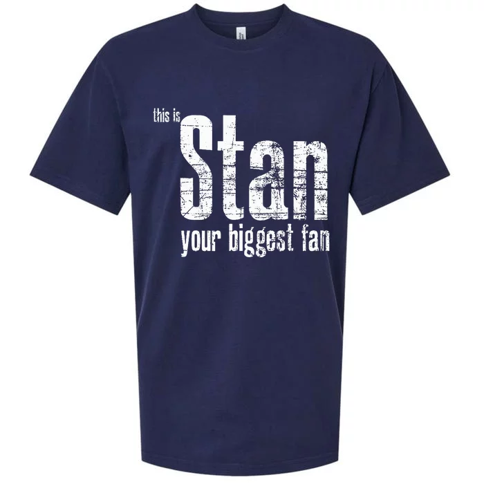 Stan Your Biggest Fan Sueded Cloud Jersey T-Shirt