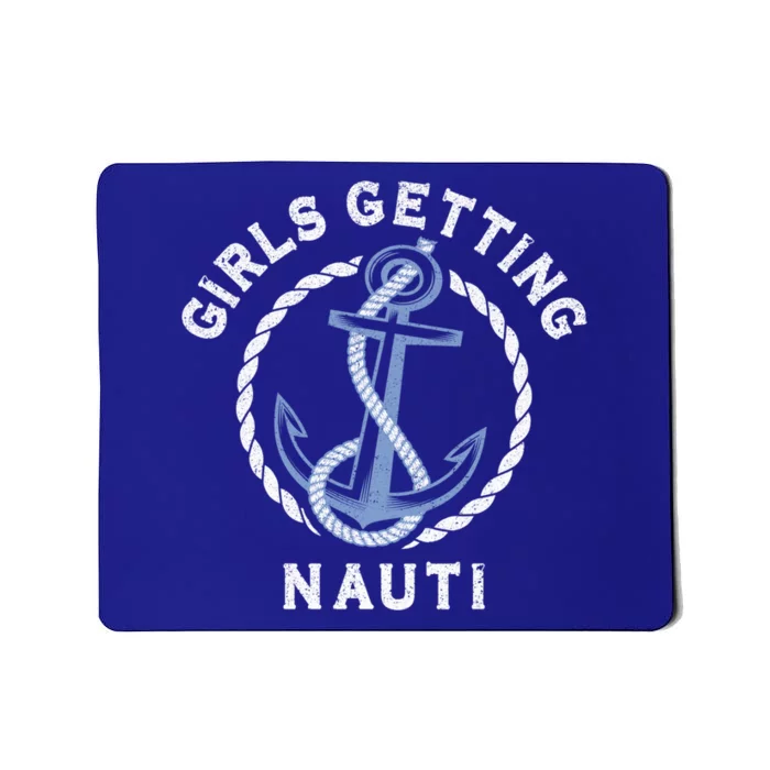 Sailing Yacht Boating Trip Cruise Getting Nauti Gift Mousepad