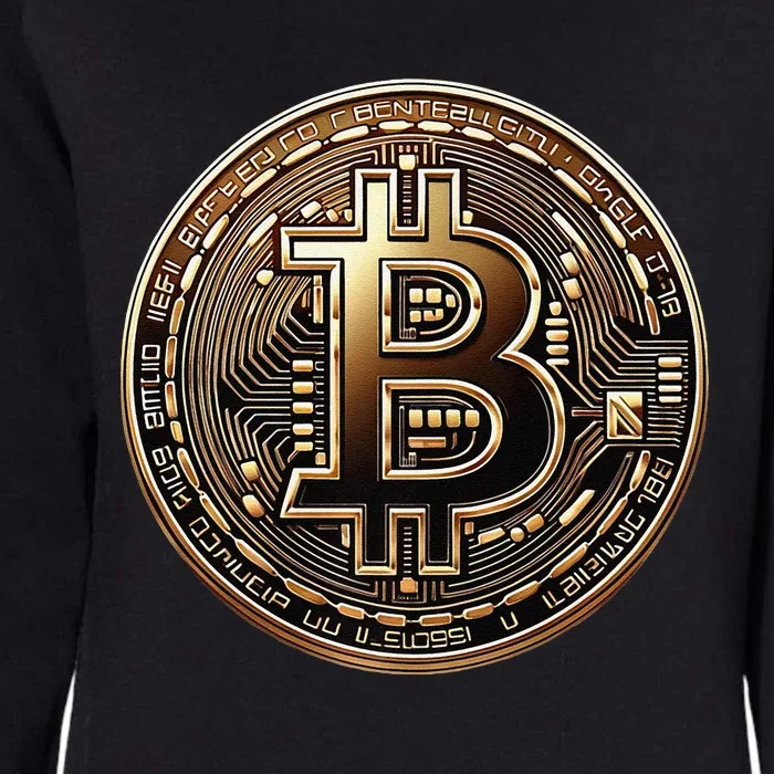 Show Your Bitcoin Pride. Womens California Wash Sweatshirt