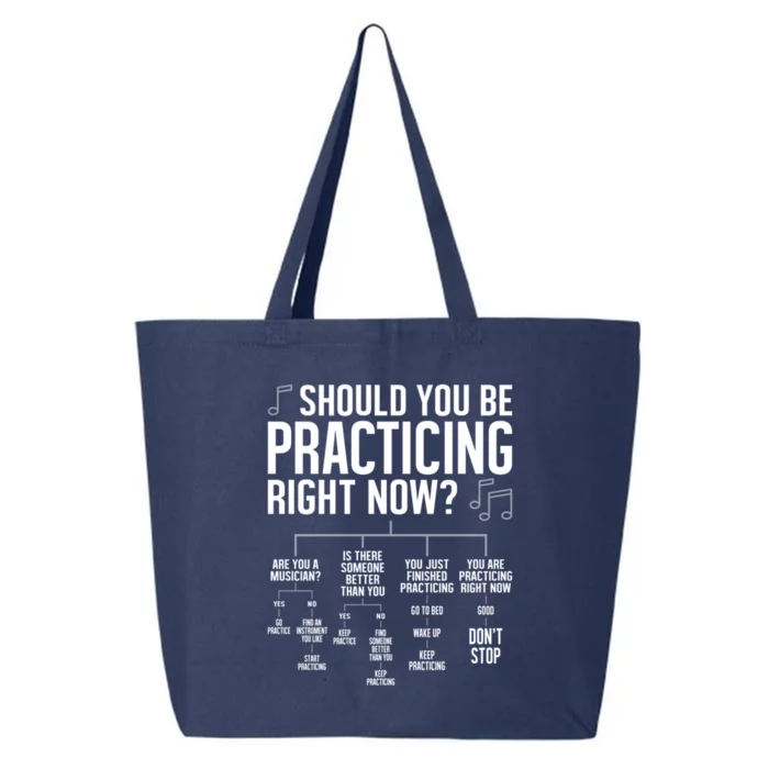 Schould You Be Practicing For Marching Band Or Orchestra Cute Gift 25L Jumbo Tote