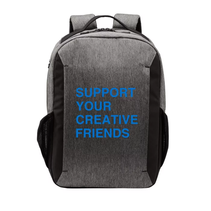 Support Your Creative Friends Vector Backpack