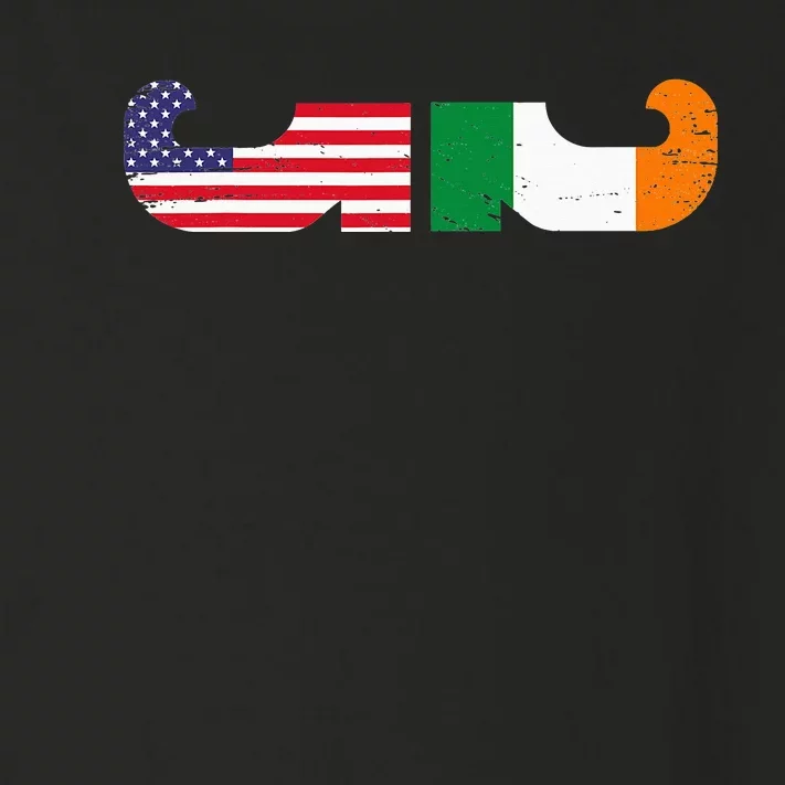 Show Your Dual Pride Irish American flags St Patrick's Day Toddler Long Sleeve Shirt