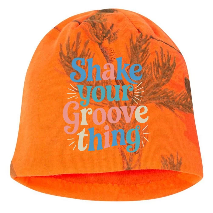 Shake Your Groove Thing Retro Vibes Kati - Camo Knit Beanie