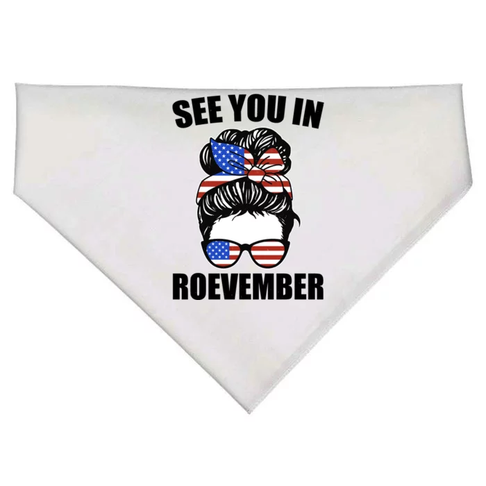 See You In Roevember Vote In November USA-Made Doggie Bandana