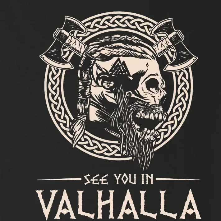 See You In Valhalla Viking Toddler Long Sleeve Shirt