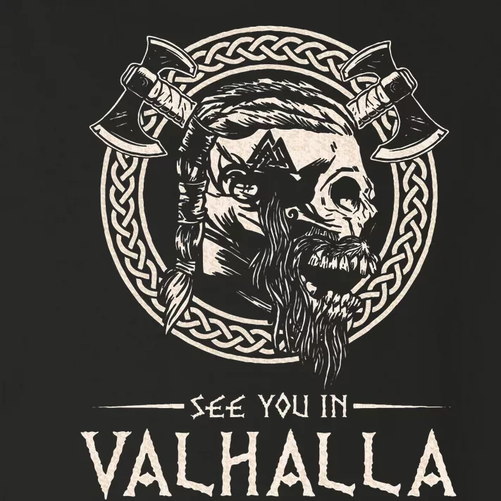 See You In Valhalla Viking Toddler Long Sleeve Shirt