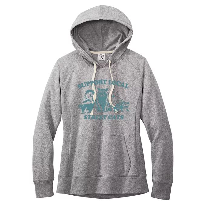 Support Your Local Street Women's Fleece Hoodie