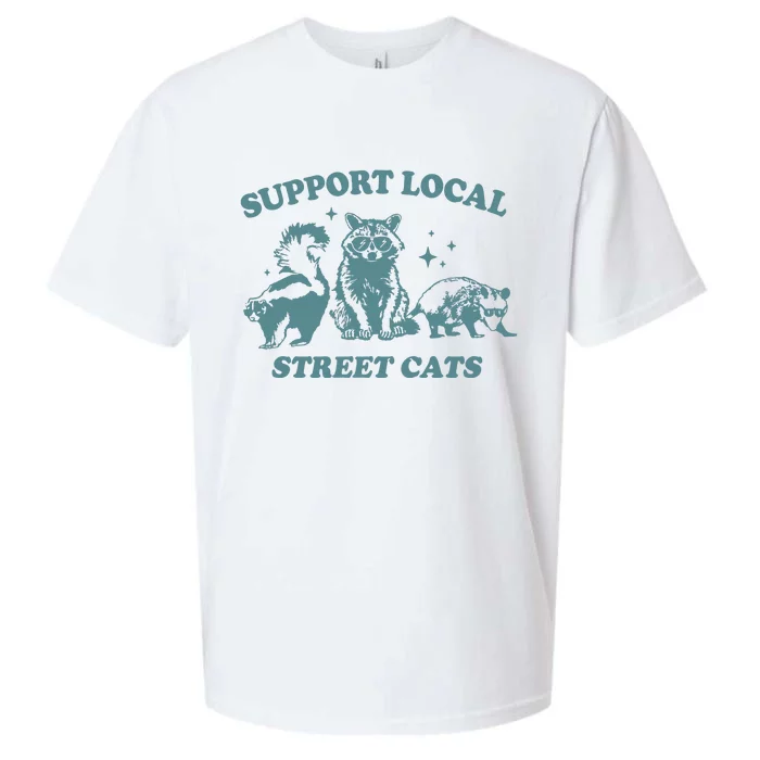 Support Your Local Street Sueded Cloud Jersey T-Shirt