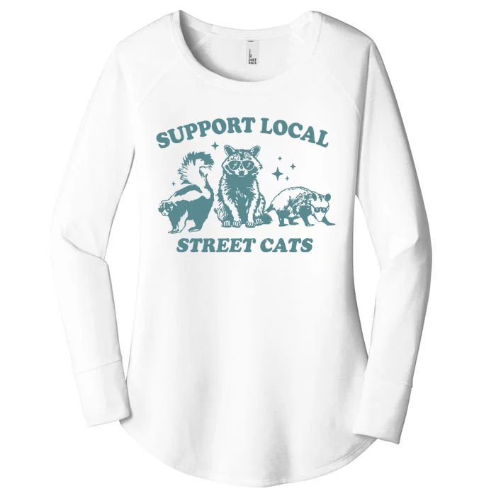 Support Your Local Street Women's Perfect Tri Tunic Long Sleeve Shirt