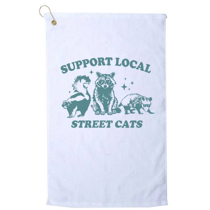 Support Your Local Street Platinum Collection Golf Towel