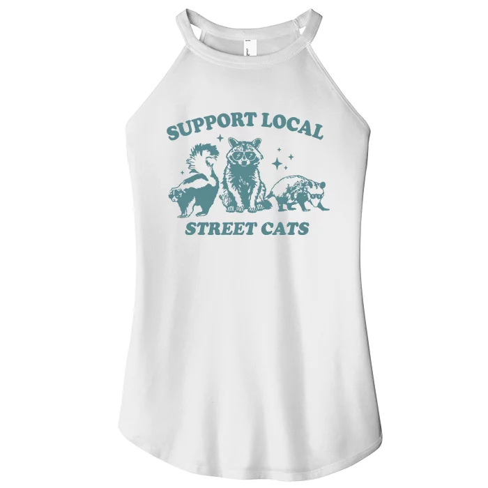 Support Your Local Street Women’s Perfect Tri Rocker Tank