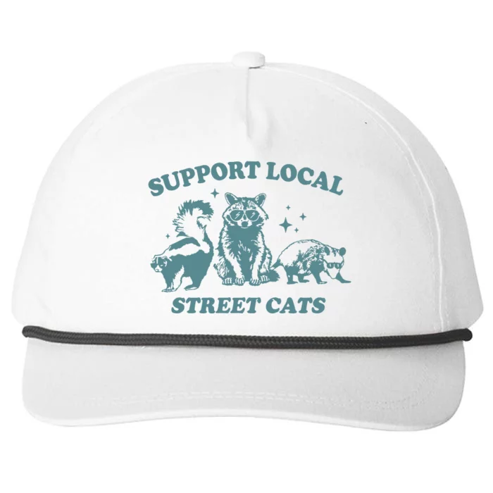 Support Your Local Street Snapback Five-Panel Rope Hat