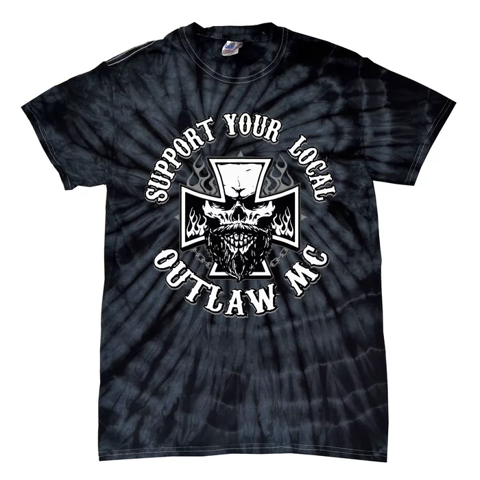 Support Your Local Outlaw 03 Tie-Dye T-Shirt