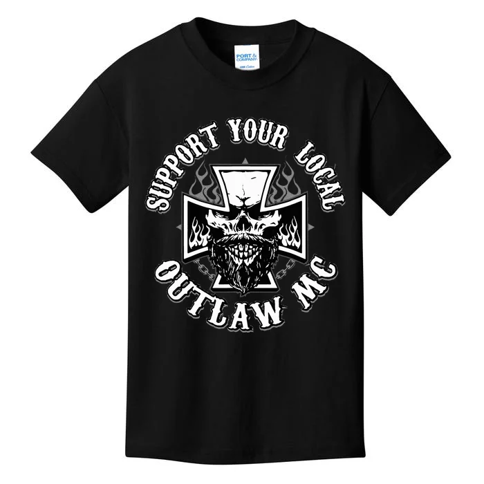 Support Your Local Outlaw 03 Kids T-Shirt