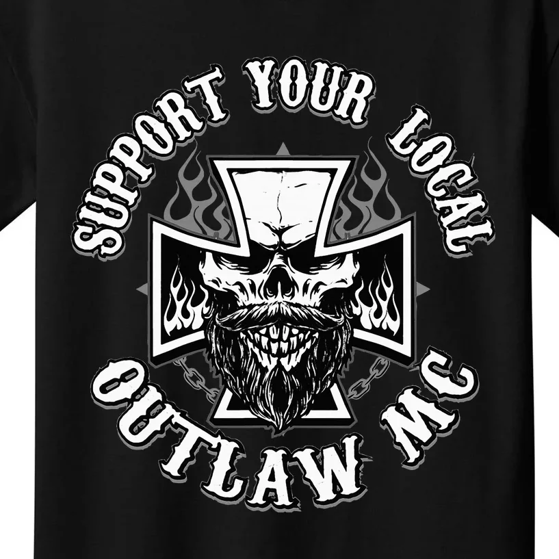 Support Your Local Outlaw 03 Kids T-Shirt