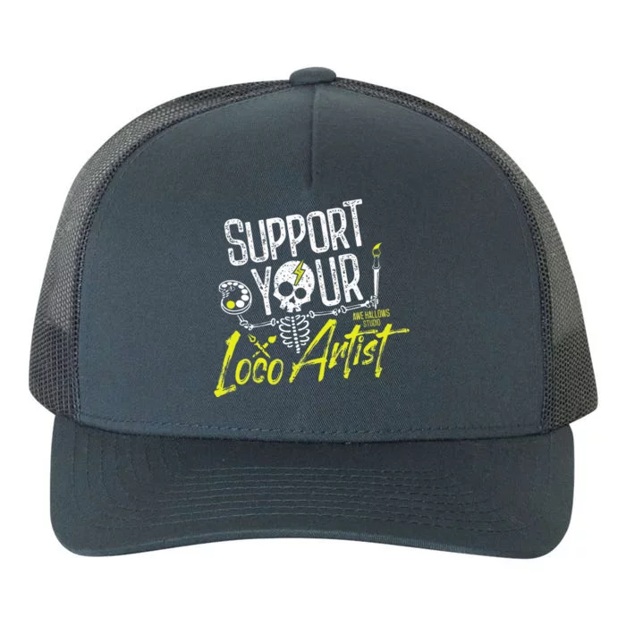 Support Your Loco Artist Yupoong Adult 5-Panel Trucker Hat