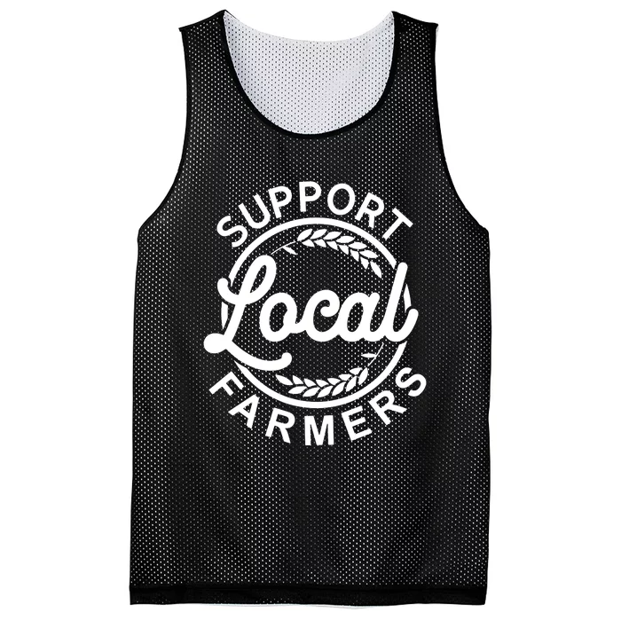 Support Your Local Farmer Grain For Men Women Funny Mesh Reversible Basketball Jersey Tank