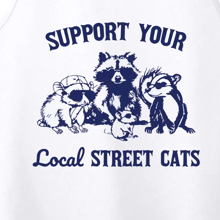 Support Your Local Street Retro Performance Tank