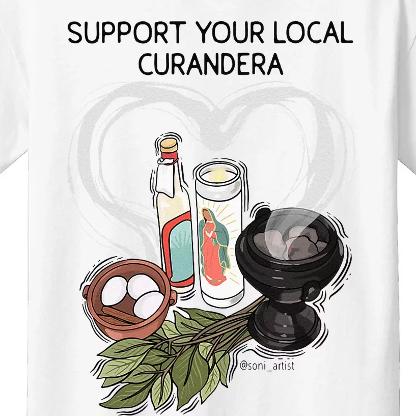 Support Your Local Curandera Kids T-Shirt