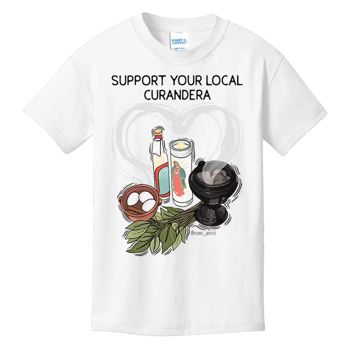 Support Your Local Curandera Kids T-Shirt