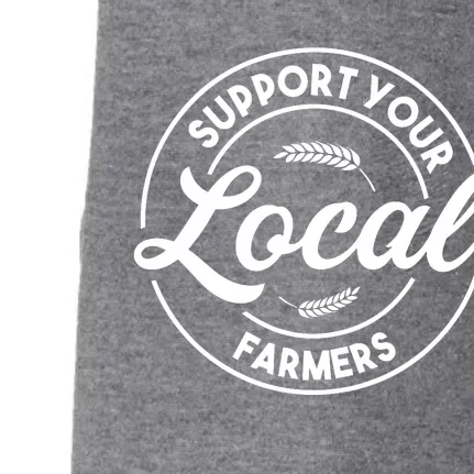 Support Your Local Farmer Doggie 3-End Fleece Hoodie