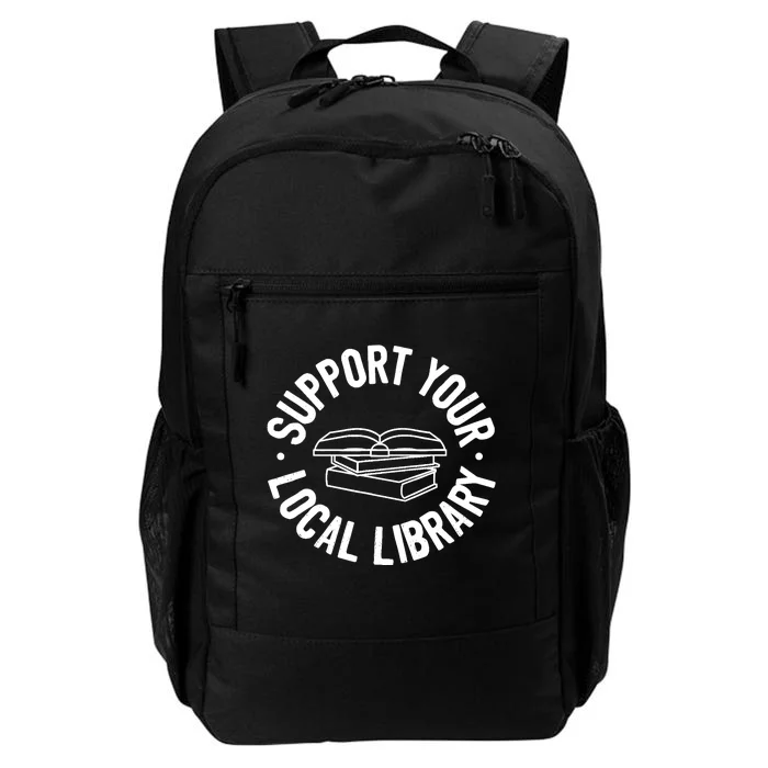 Support Your Local Library Daily Commute Backpack