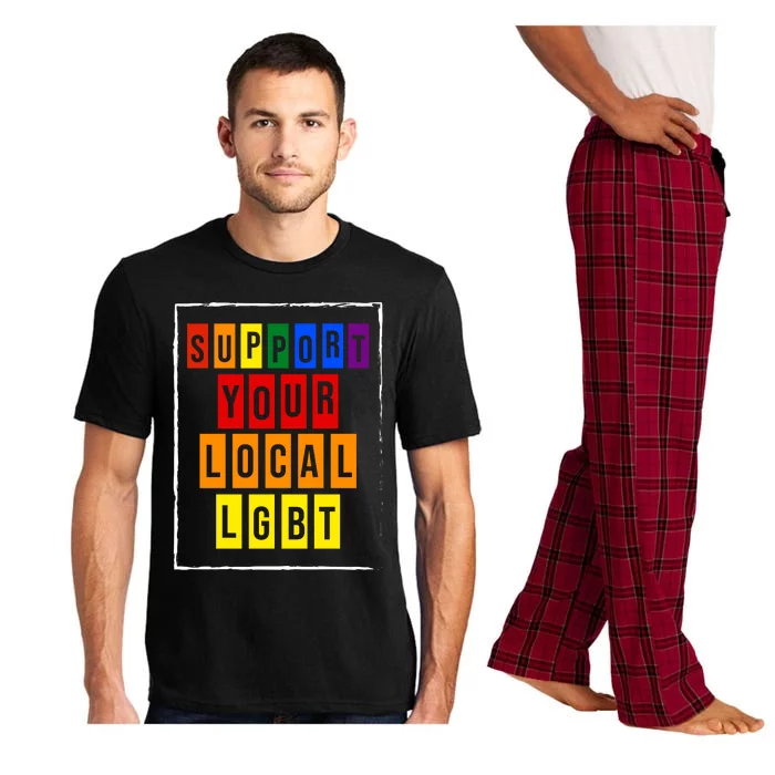 Support Your Local Lgbt Pajama Set