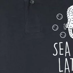 Sea You Later in the Ocean Bubble See you Later Seahorse Softstyle Adult Sport Polo