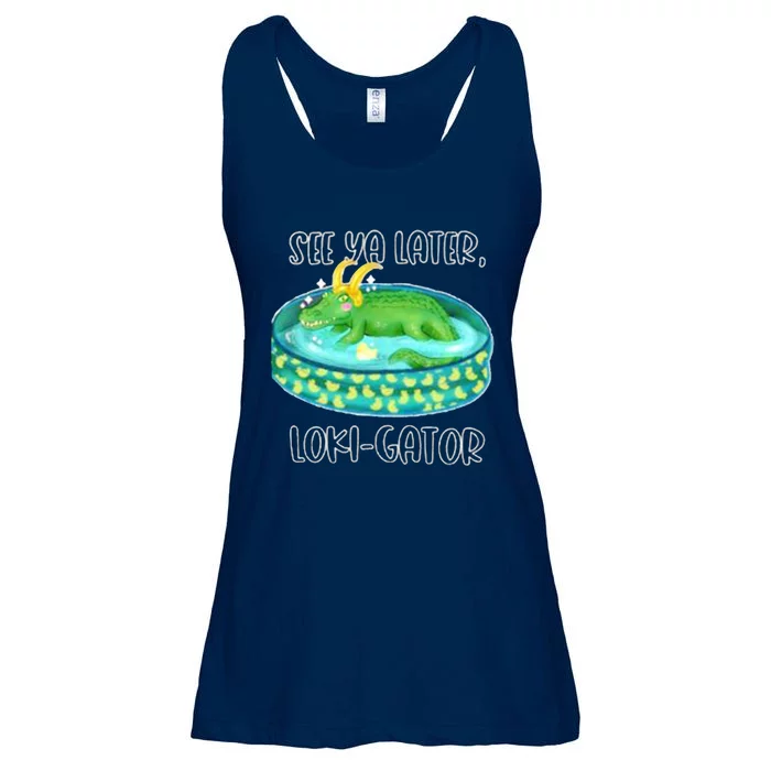 See Ya Later LokiGator Ladies Essential Flowy Tank