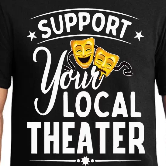 Support Your Local Theater  Musical Theater Director Pajama Set