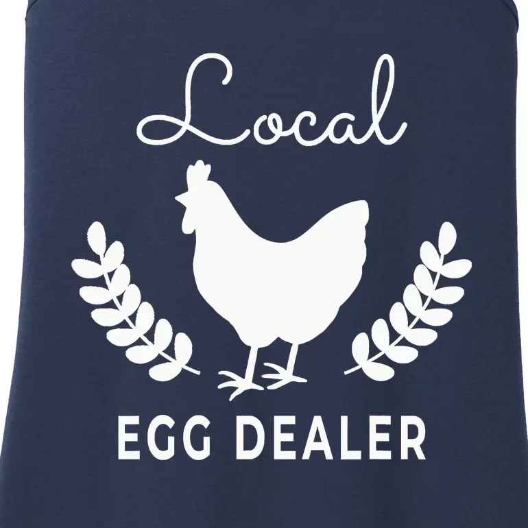 Support Your Local Egg Dealer Funny Chicken Ladies Essential Tank